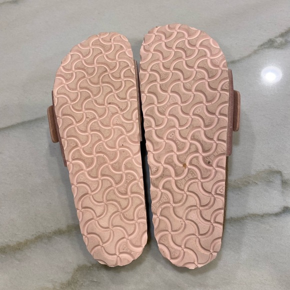 Birkenstock Madrid Big Buckle Sandals size 39 Pink Velvet - Picture 10 of 13